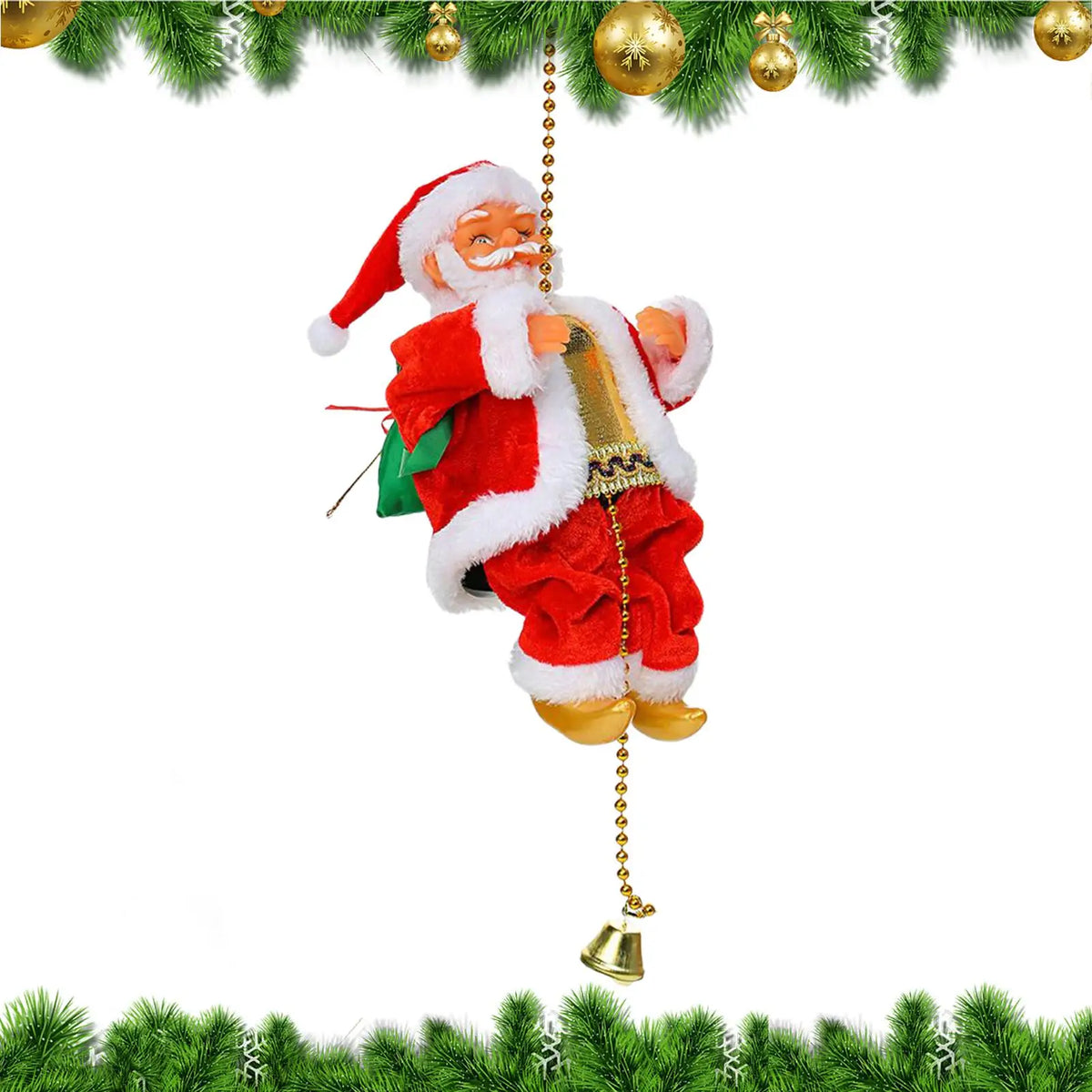 Climbing Santa Claus