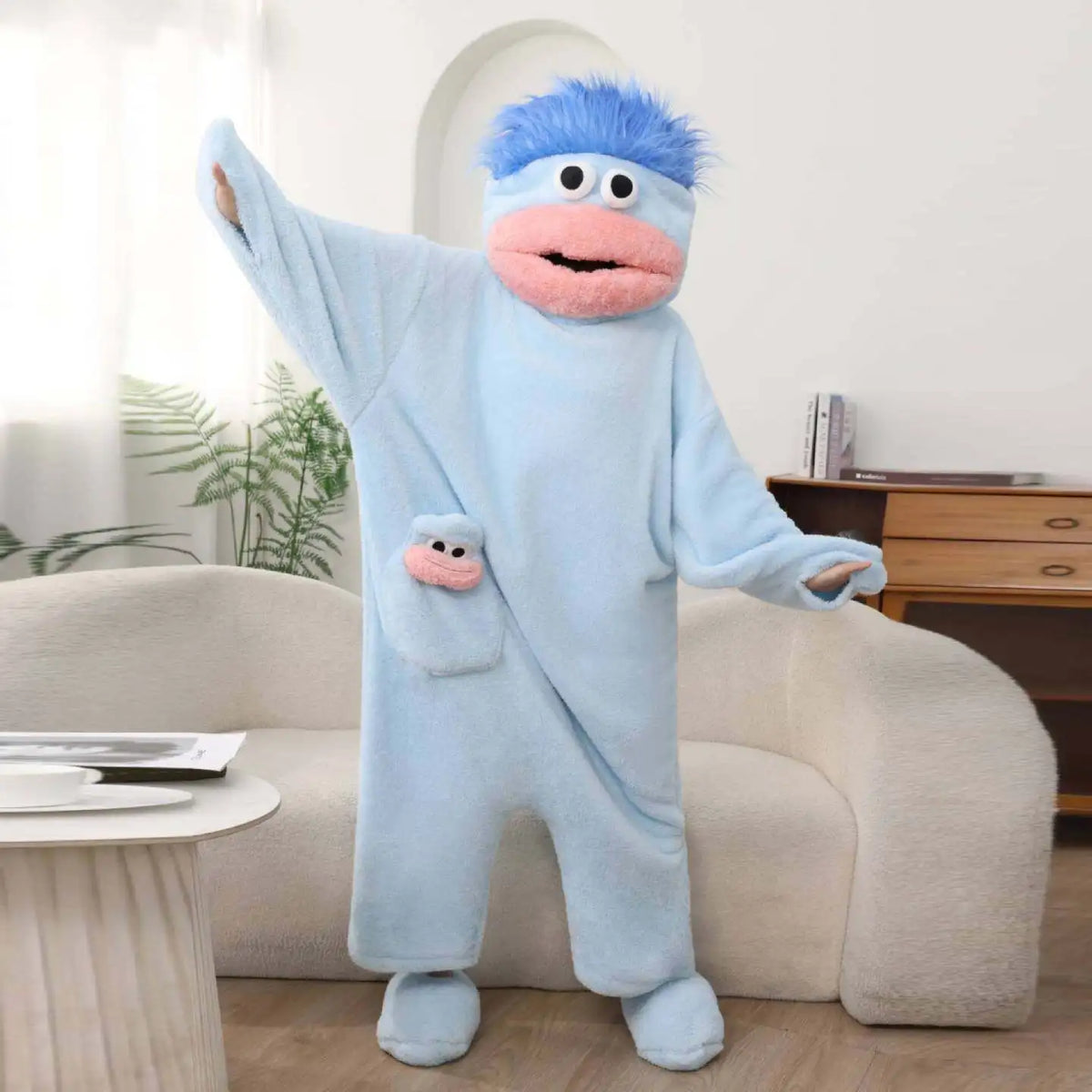 Snuggle Beast Oversized Pajama Onesie