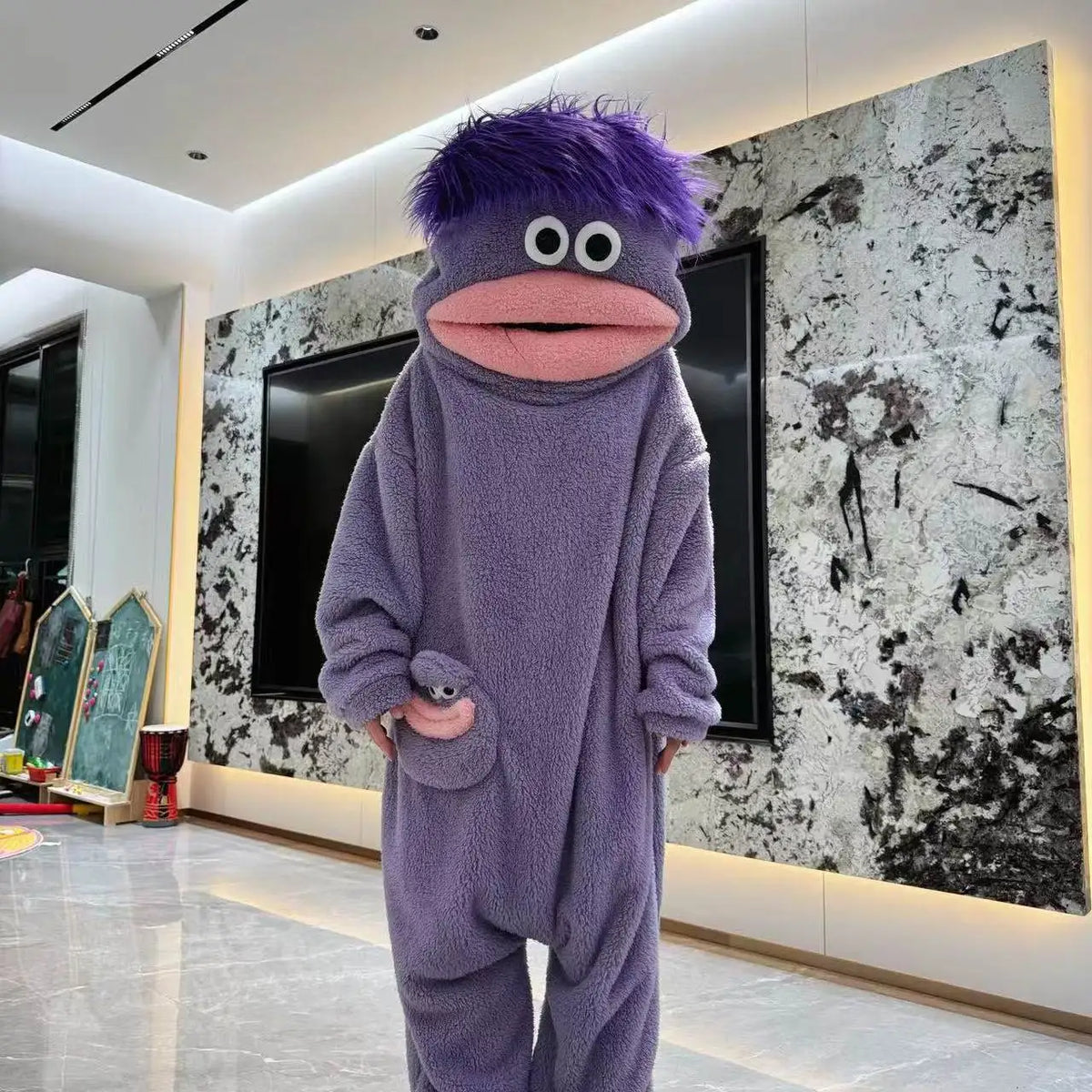 Snuggle Beast Oversized Pajama Onesie
