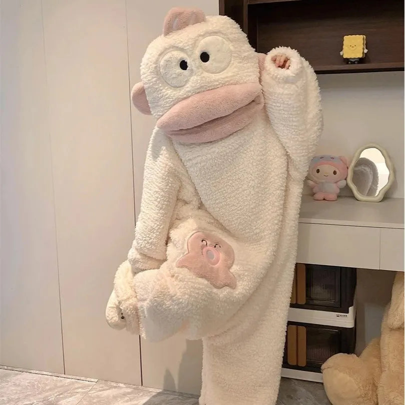Snuggle Beast Oversized Pajama Onesie