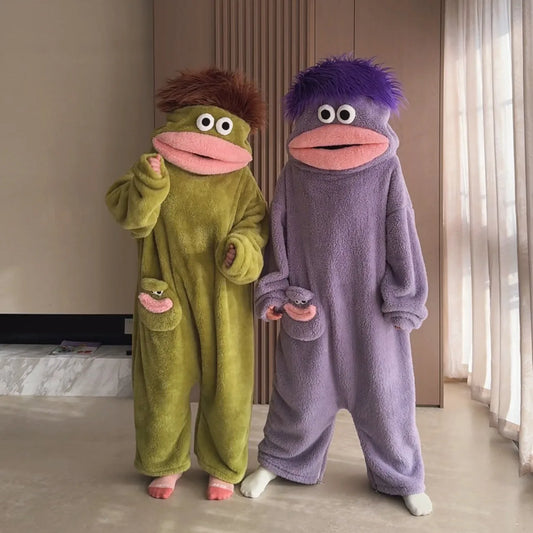 Snuggle Beast Oversized Pajama Onesie