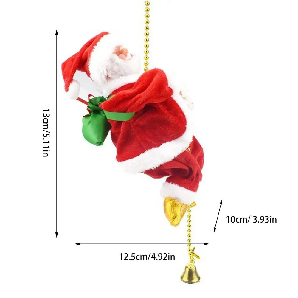 Climbing Santa Claus